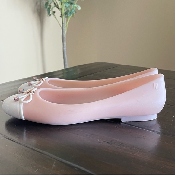 Melissa Doll V Ballet Flat - in Light Pink - Picture 5 of 11